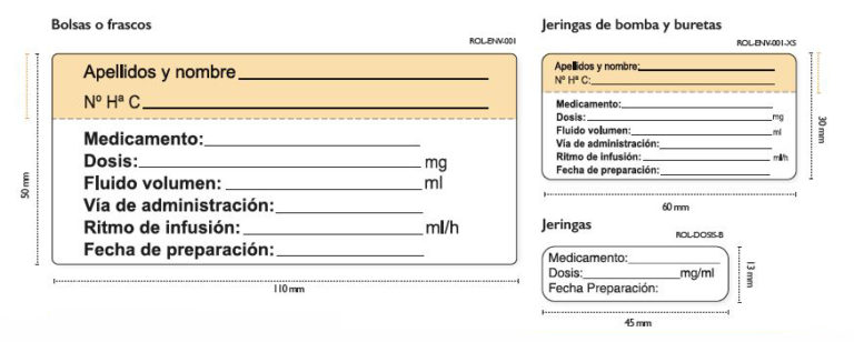 Etiquetas de identificación de medicamentos | Tacklen Medical Technology